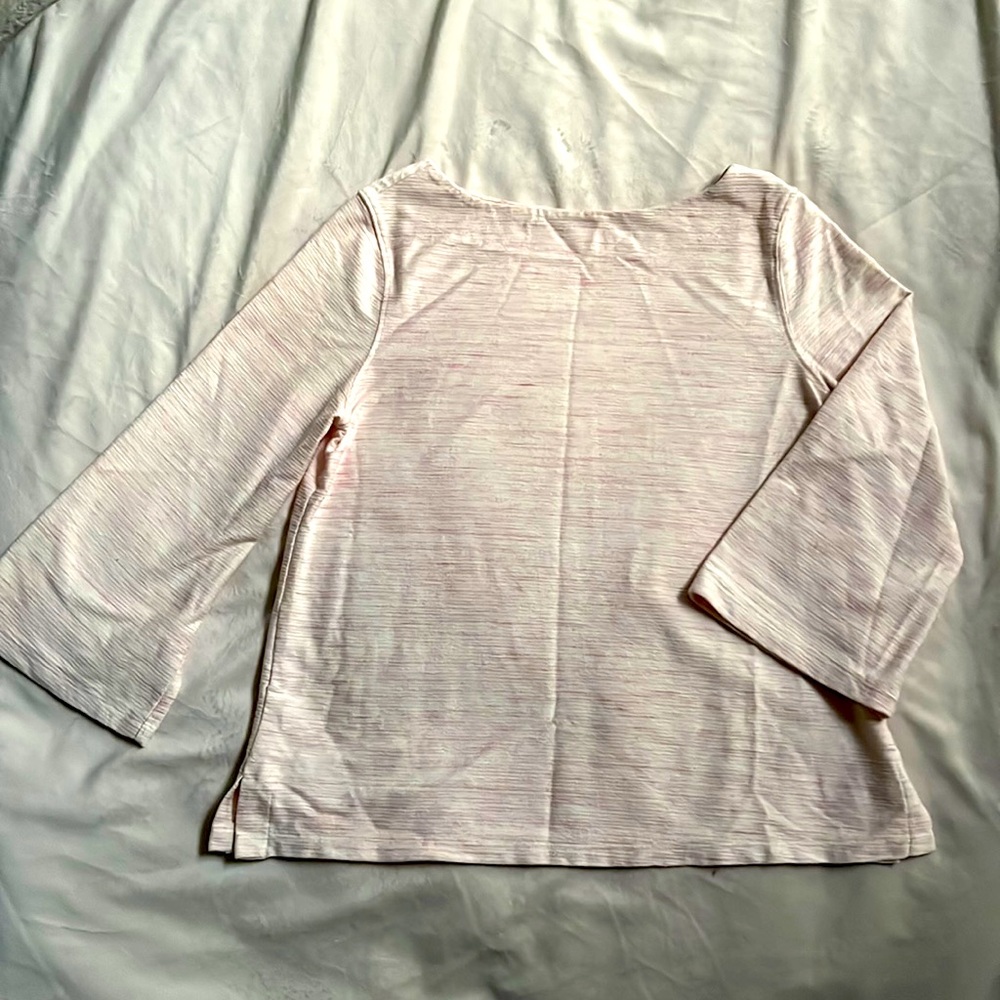 Old Navy Pink Bell 3/4 Sleeve Top
